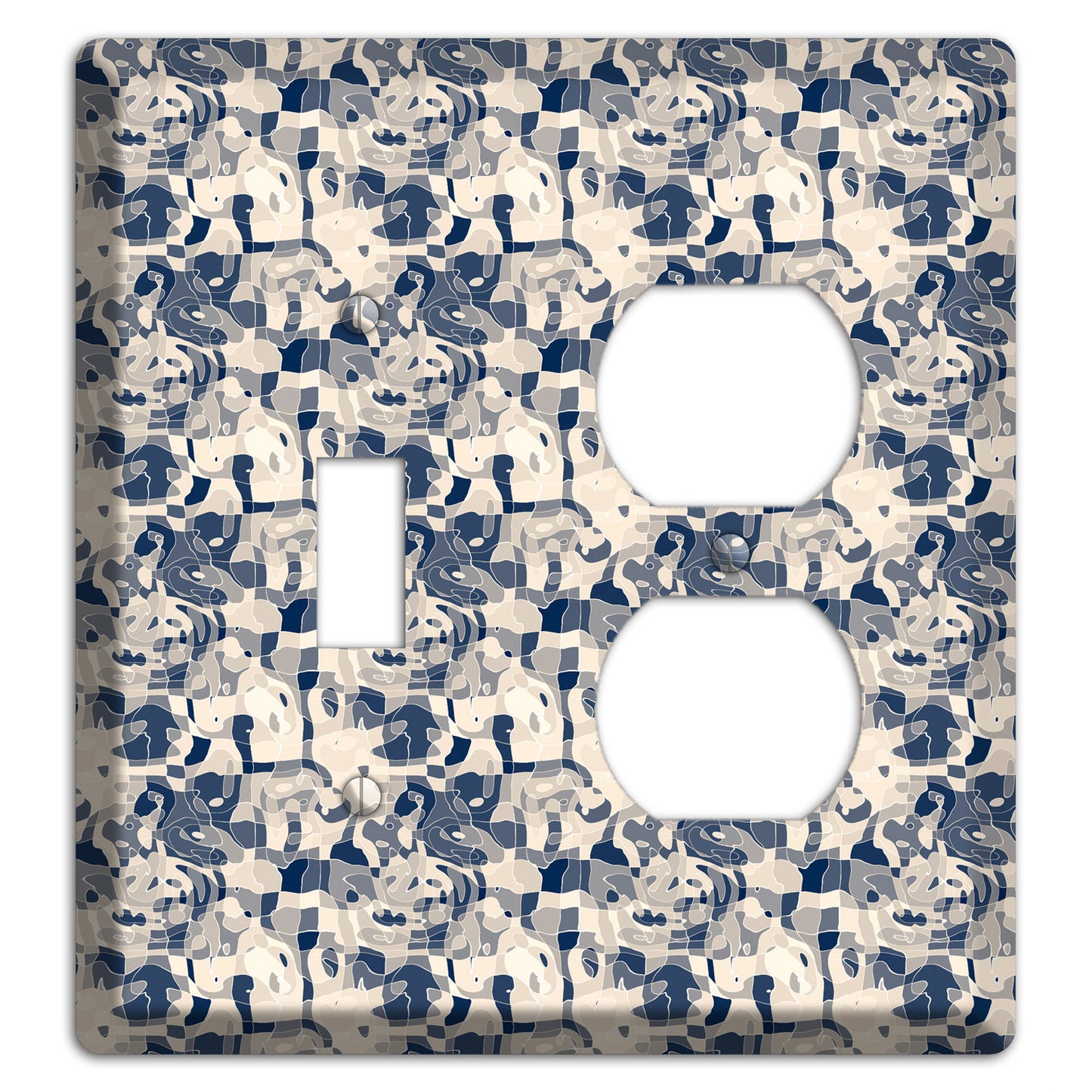 Multi Olive Bubble Dots Toggle / Duplex Wallplate