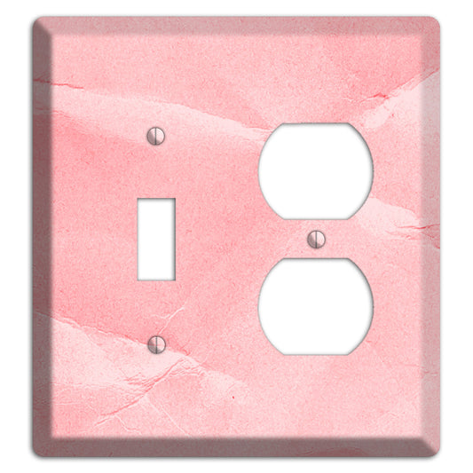 Pink Soft Coral Toggle / Duplex Wallplate