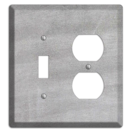 Chalk Light Grey Toggle / Duplex Wallplate