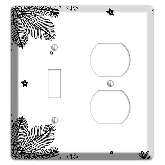 Cartoon Christmas 2 Toggle / Duplex Wallplate