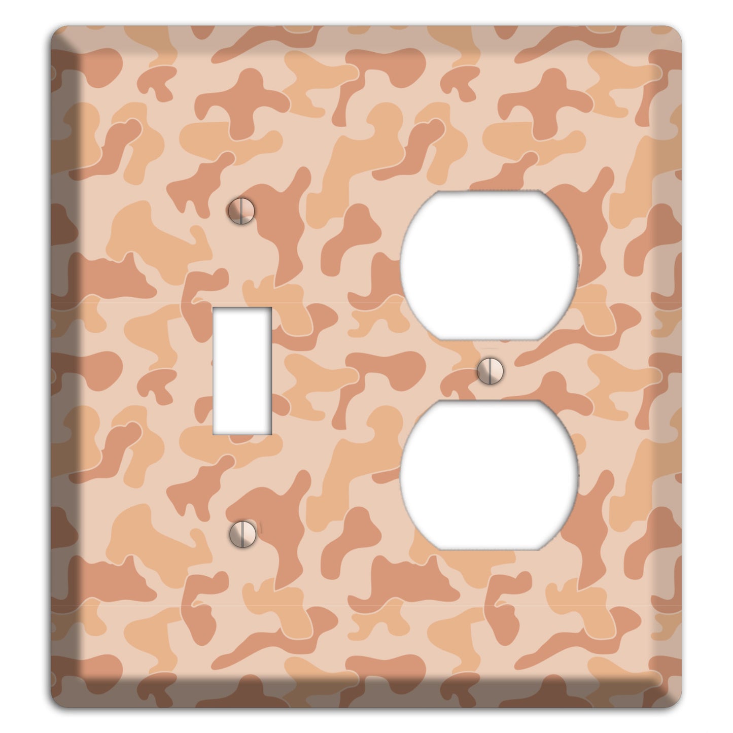 Beach Camo Toggle / Duplex Wallplate