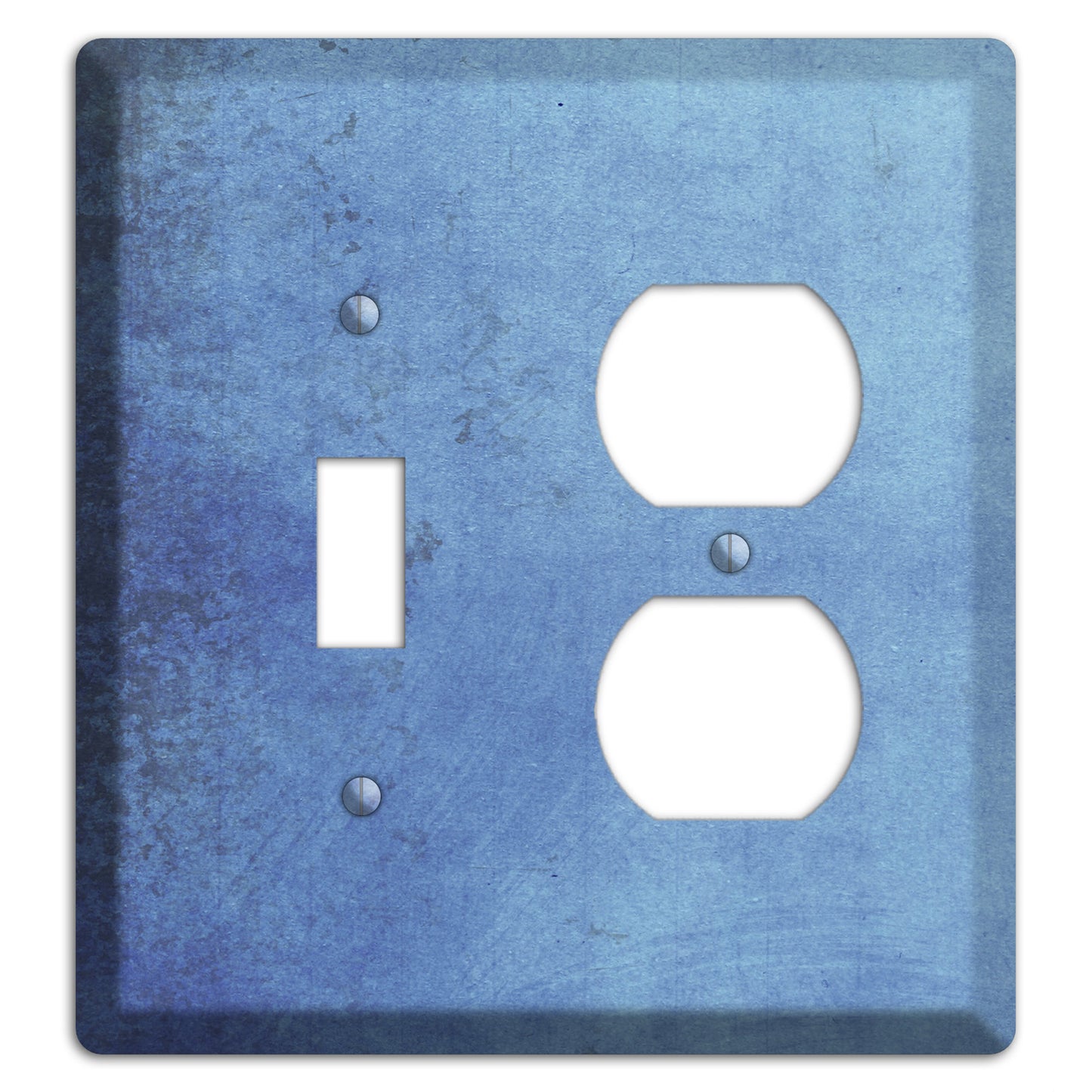 Polo Blue Vintage Grunge Toggle / Duplex Wallplate