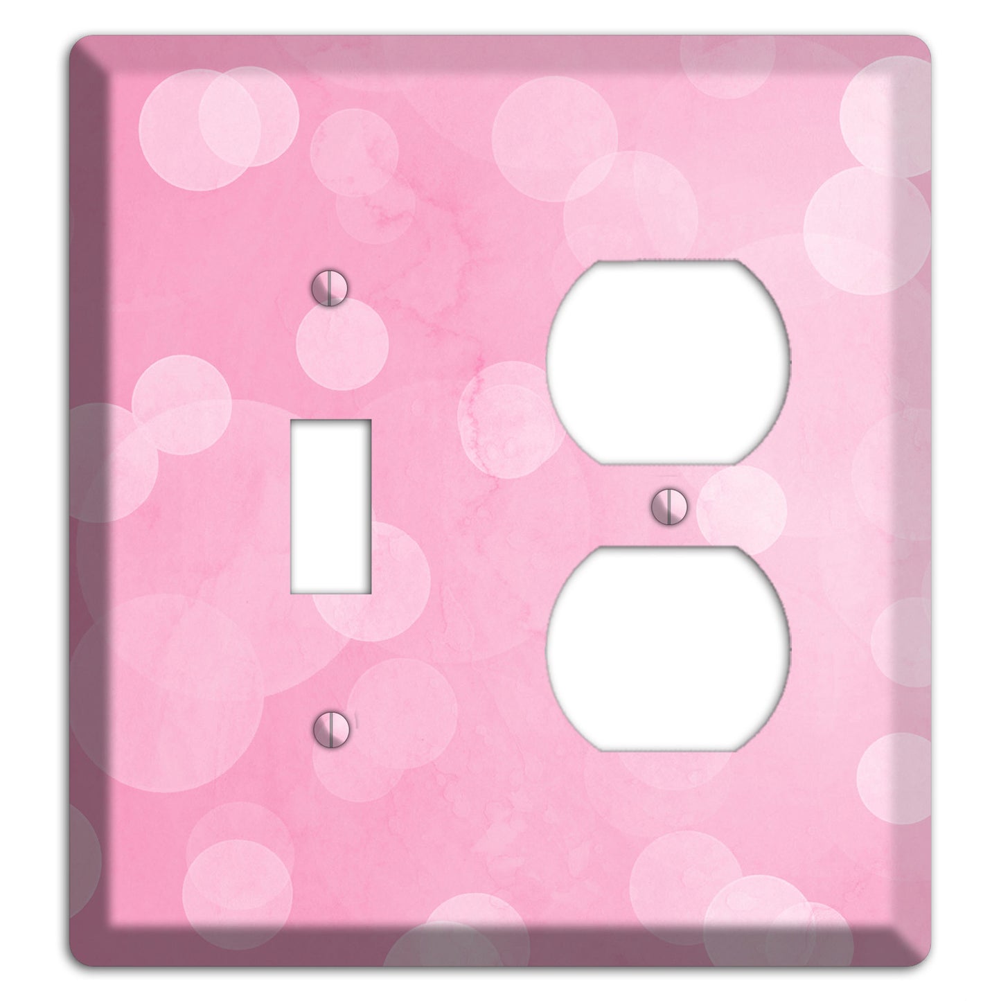 purple Pizzaz Pink Texture Toggle / Duplex Wallplate