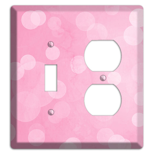 purple Pizzaz Pink Texture Toggle / Duplex Wallplate