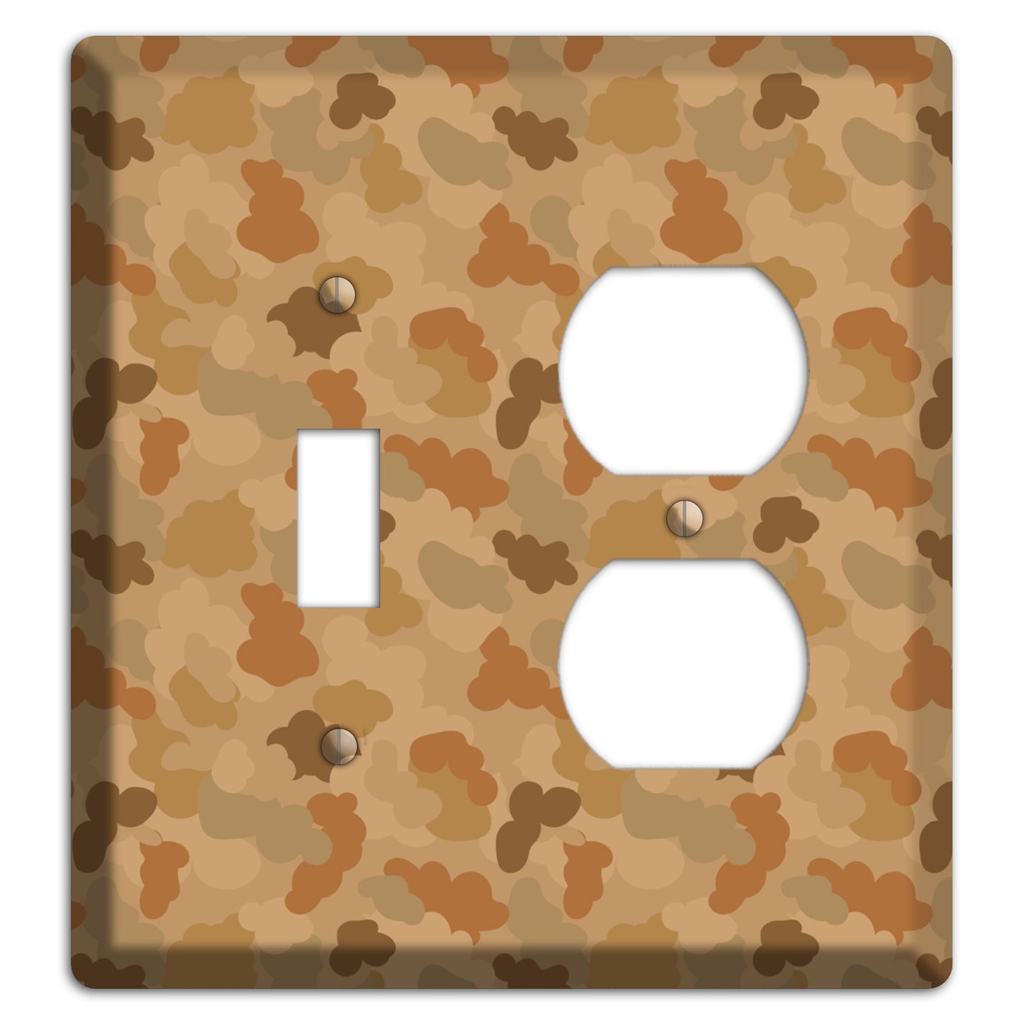 Clouds Camo Toggle / Duplex Wallplate