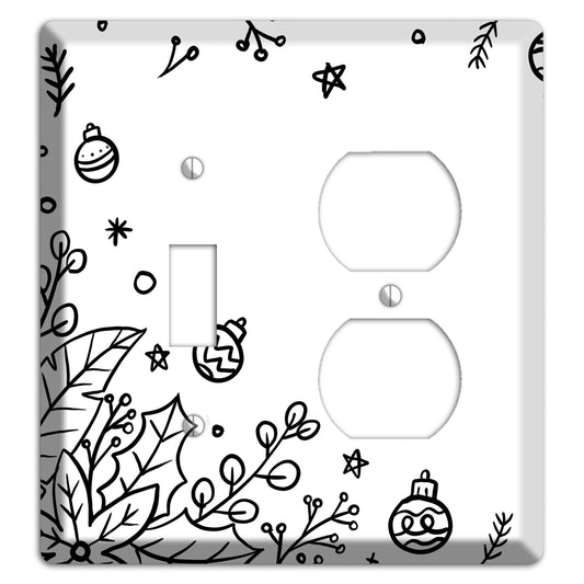 Cartoon Christmas 1 Toggle / Duplex Wallplate