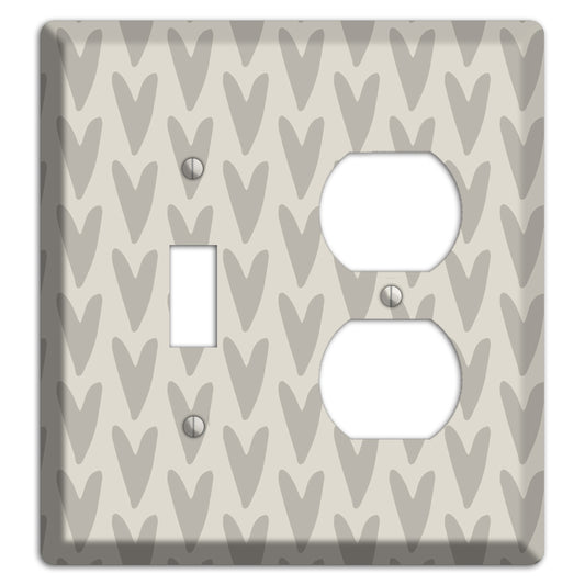 Simple Scandanavian Style I Toggle / Duplex Wallplate