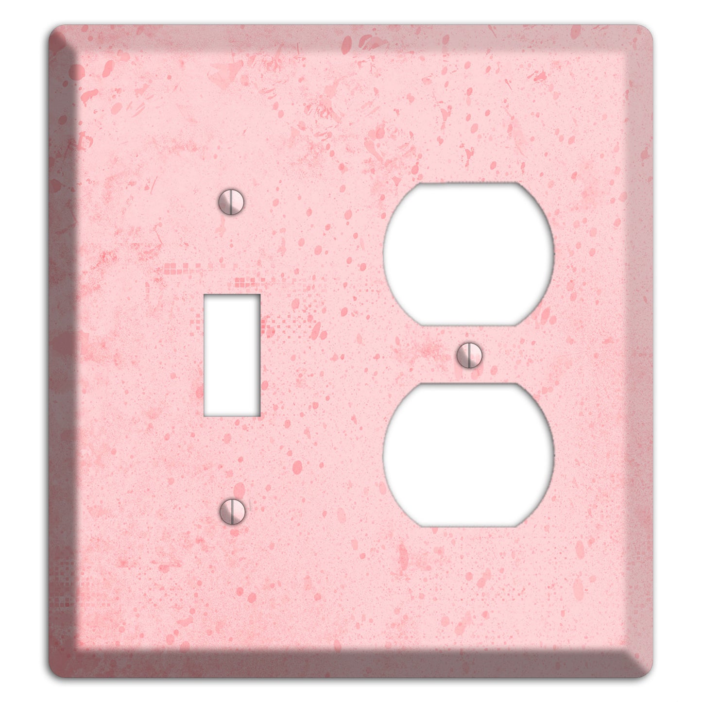 ShockingPpink Soft Coral Toggle / Duplex Wallplate