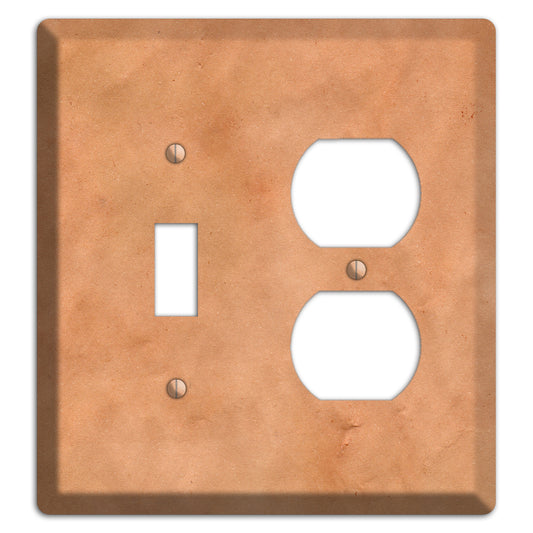 Aged Paper 11 Toggle / Duplex Wallplate