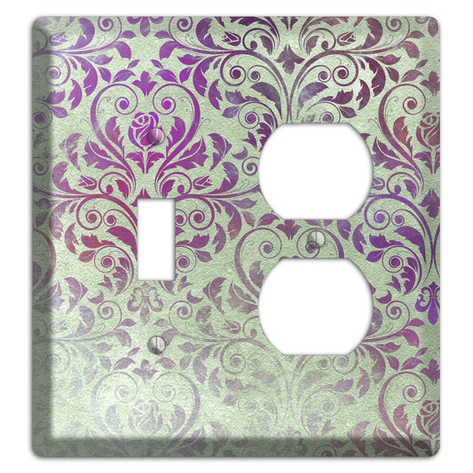 Venus Whimsical Damask Toggle / Duplex Wallplate