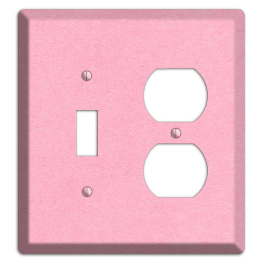 Lavender Pink Kraft Toggle / Duplex Wallplate