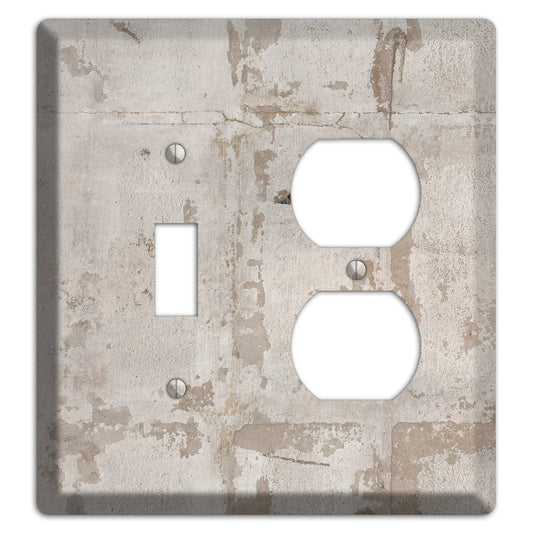 Old Concrete 4 Toggle / Duplex Wallplate