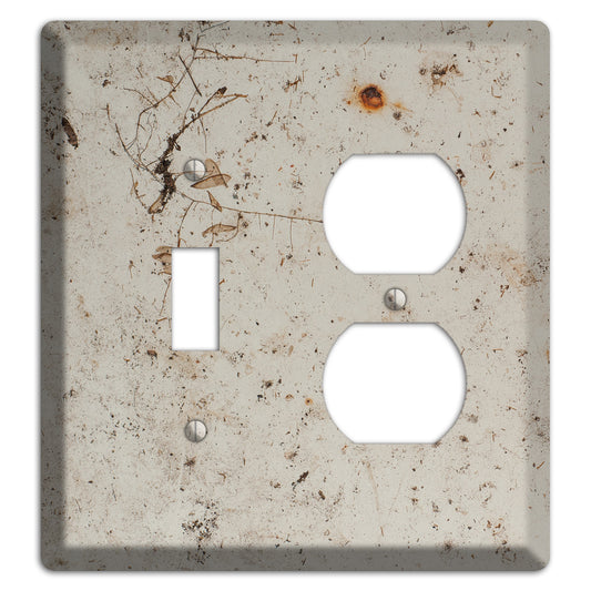 Spotted Concrete Toggle / Duplex Wallplate