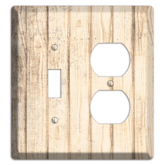 Sidecar Weathered Wood Toggle / Duplex Wallplate