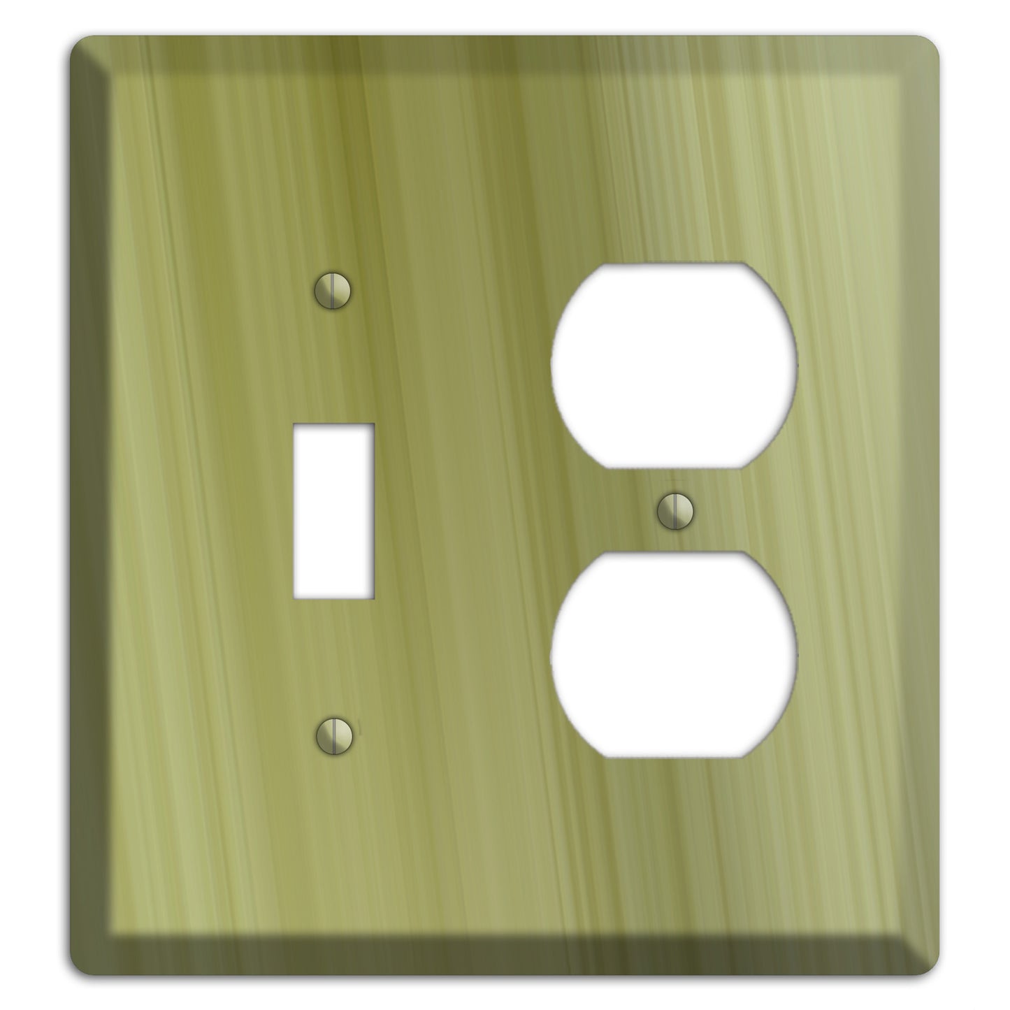 Olive Ray of Light Toggle / Duplex Wallplate