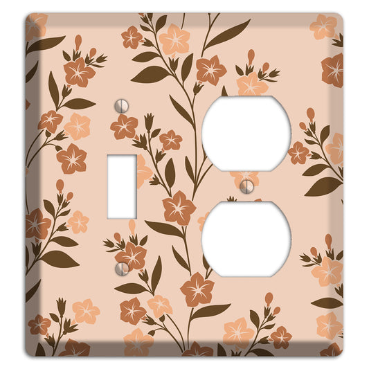 Spring Floral 2 Toggle / Duplex Wallplate