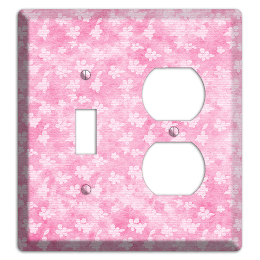 Cupid Pink Texture Toggle / Duplex Wallplate