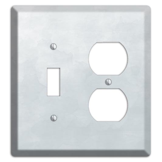 Gray Ombre Toggle / Duplex Wallplate