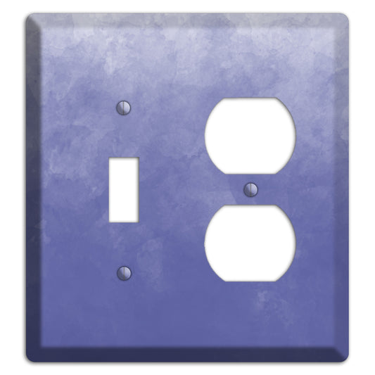 Blue Ombre Toggle / Duplex Wallplate