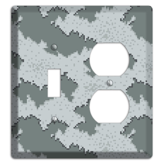 Marpat Winter Camo Toggle / Duplex Wallplate