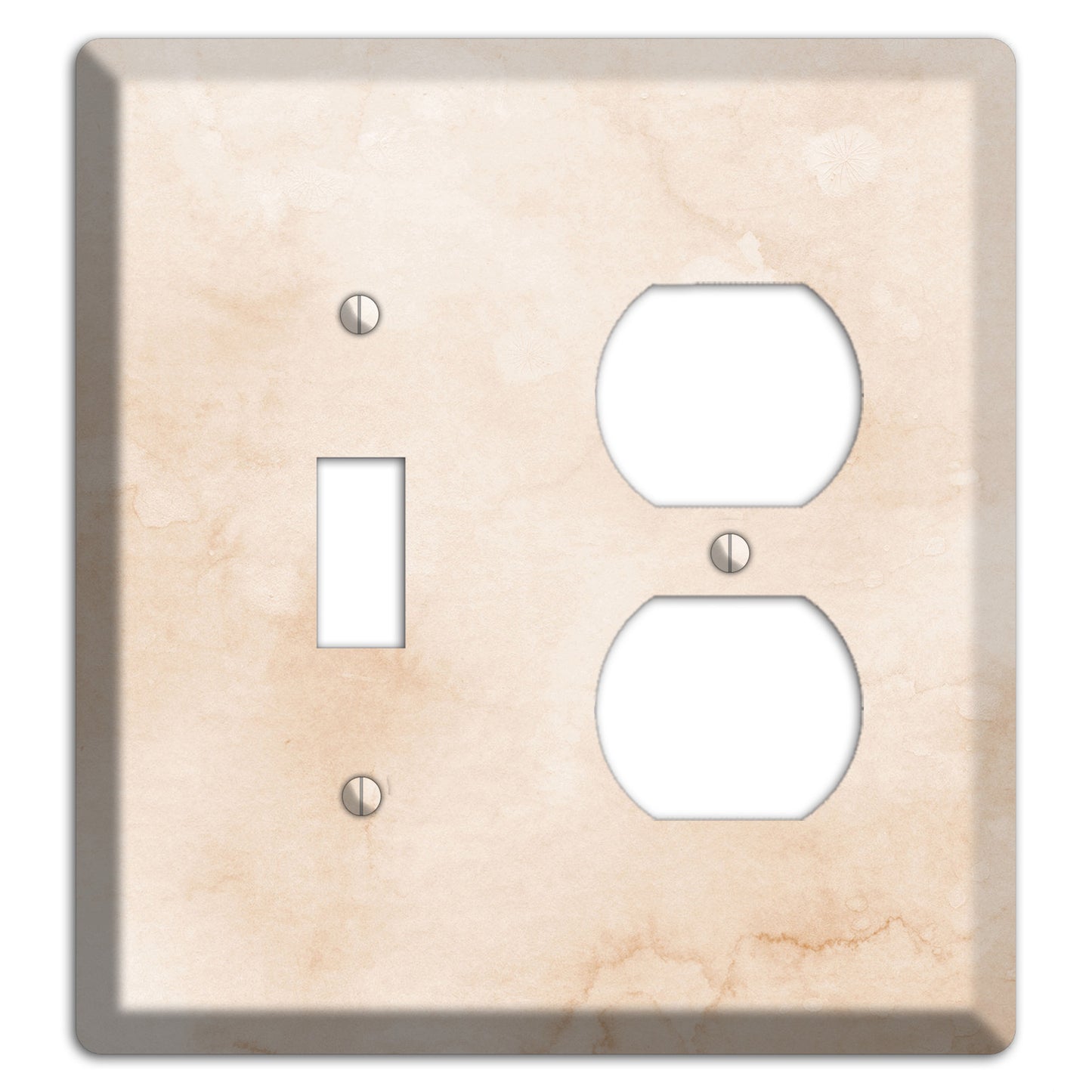 Janna Neutral Texture Toggle / Duplex Wallplate