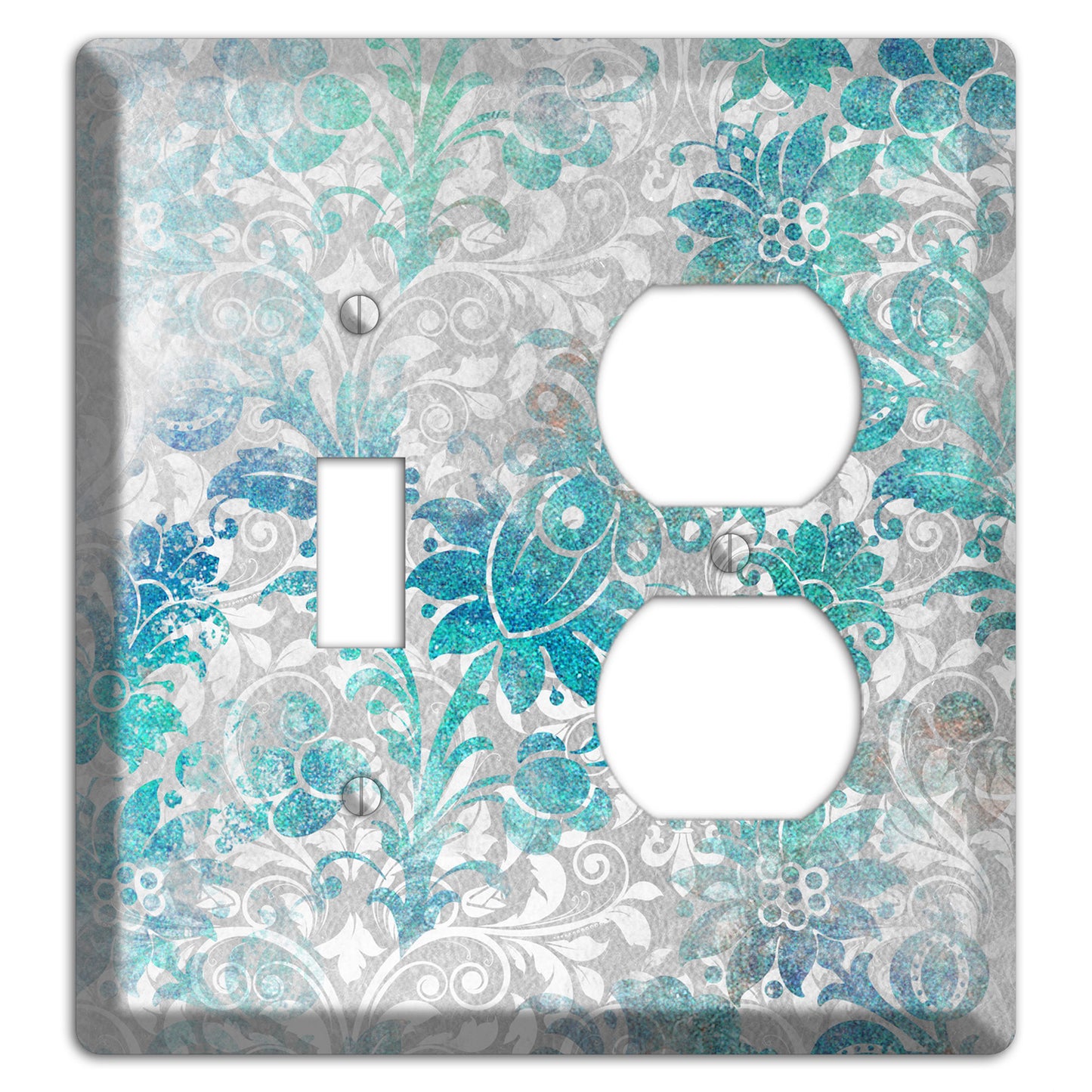 Gulf Stream Whimsical Damask Toggle / Duplex Wallplate