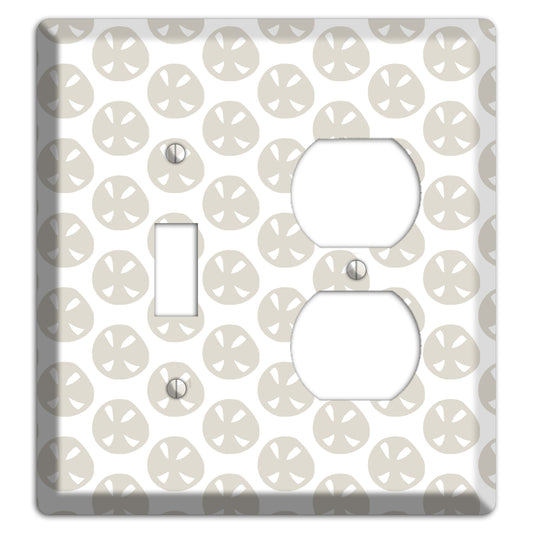 Simple Scandanavian Style LL Toggle / Duplex Wallplate