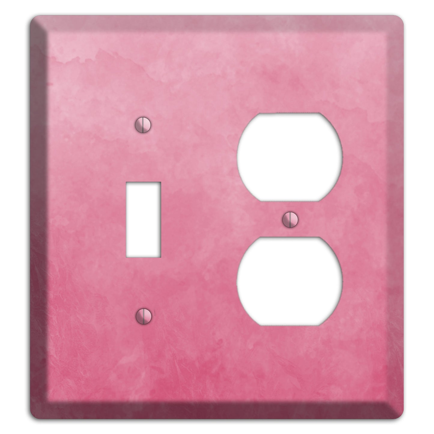 Pink Ombre Toggle / Duplex Wallplate