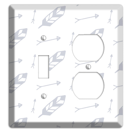 Abstract 22 Toggle / Duplex Wallplate