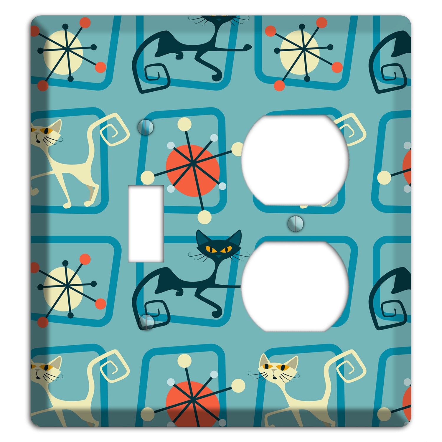 Relaxing Kitties Toggle / Duplex Wallplate