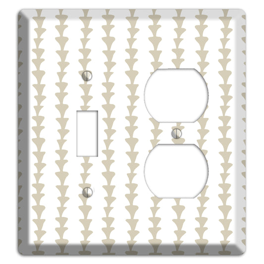 Simple Scandanavian Style A Toggle / Duplex Wallplate