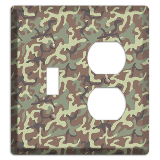 Jungle 1948 Camo Toggle / Duplex Wallplate