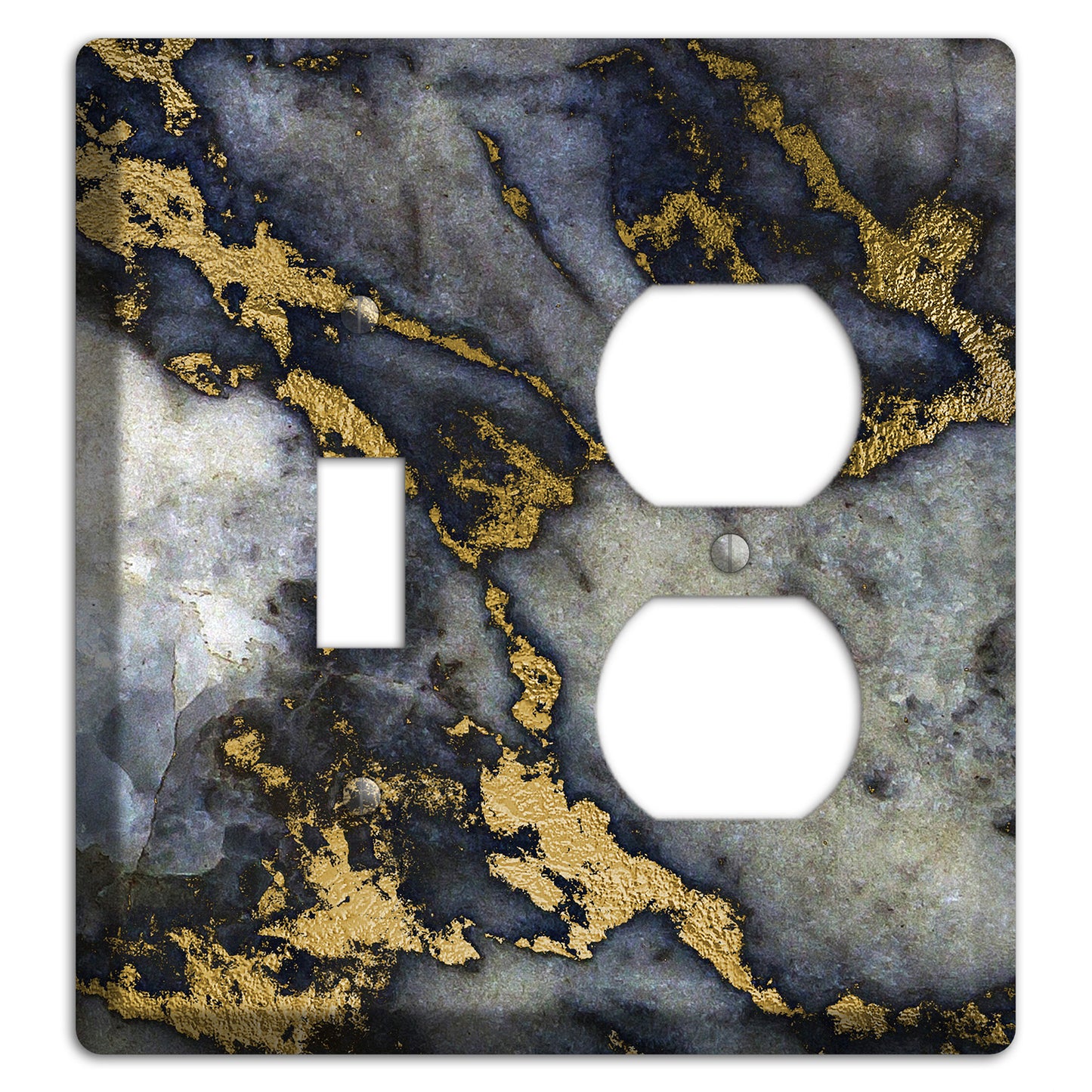 Shark Marble Toggle / Duplex Wallplate