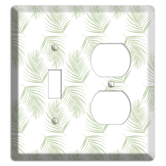 Leaves Style GG Toggle / Duplex Wallplate