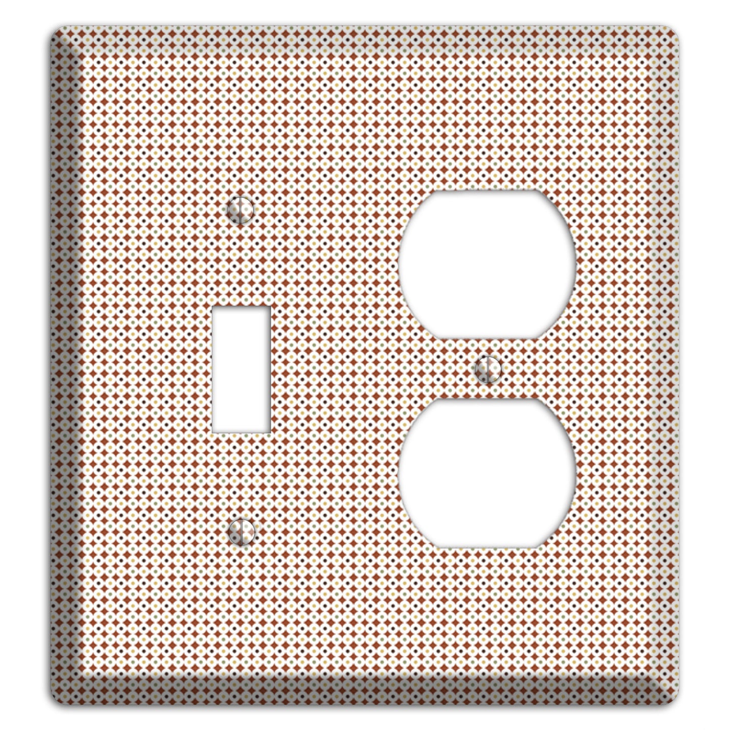 Beige Weave Toggle / Duplex Wallplate