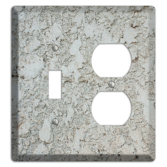 Plaster 6 Toggle / Duplex Wallplate