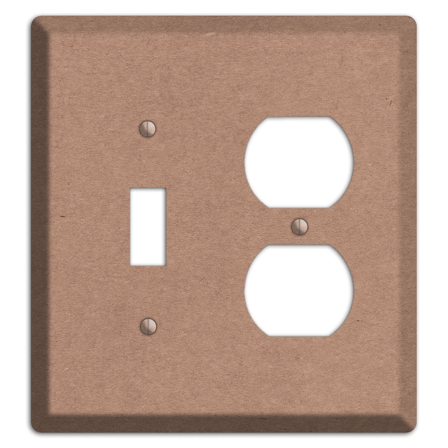 Pale Taupe Kraft Toggle / Duplex Wallplate