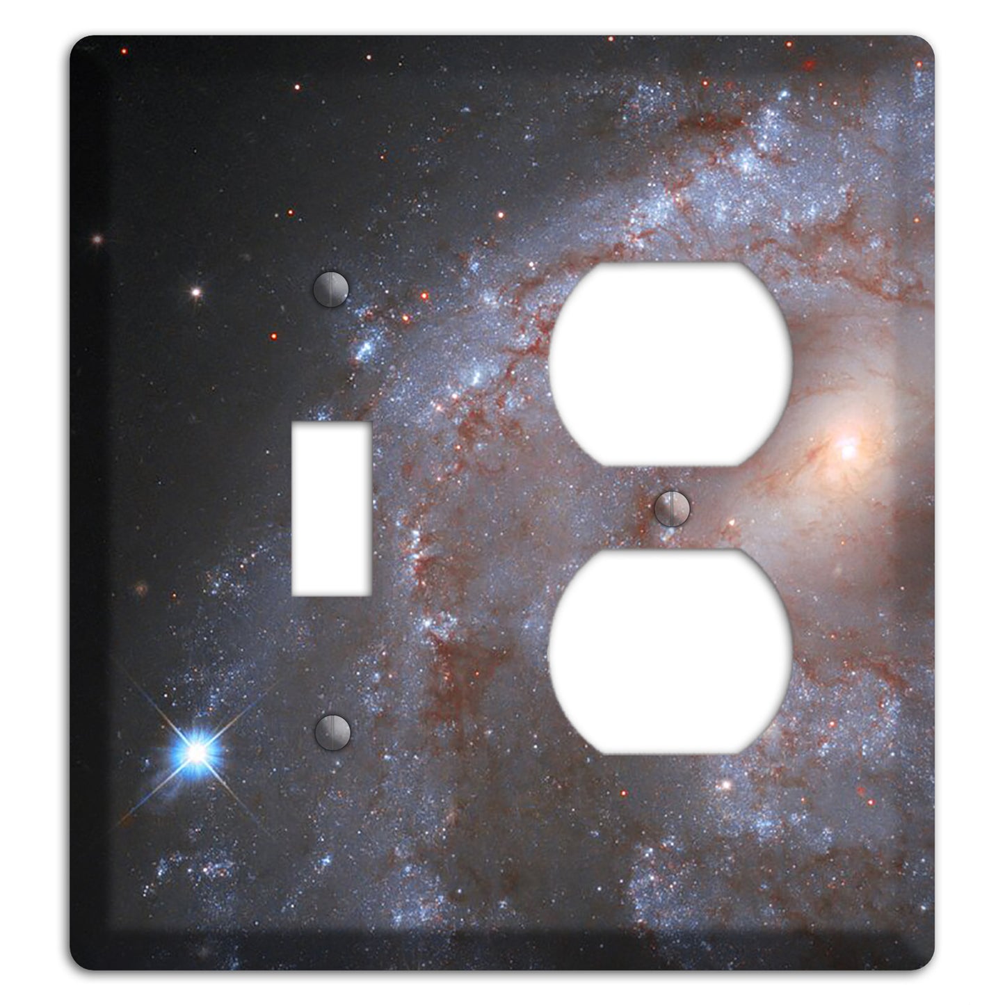 Galaxy NGC 2525 Toggle / Duplex Wallplate