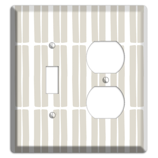 Simple Scandanavian Style FF Toggle / Duplex Wallplate