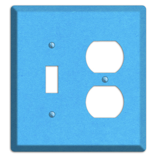 Maya Blue Kraft Toggle / Duplex Wallplate