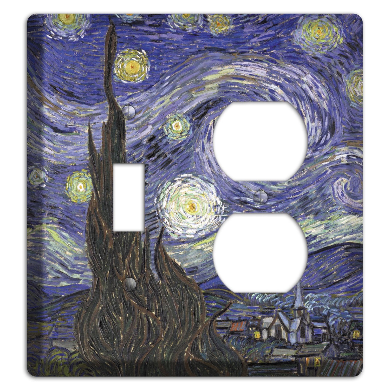 Vincent Van Gogh 4 Toggle / Duplex Wallplate