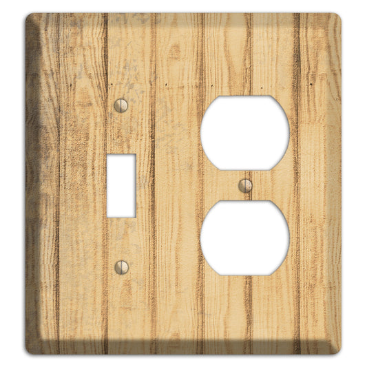 Twine Weathered Wood Toggle / Duplex Wallplate