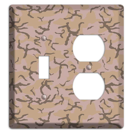 Woodland Camo Toggle / Duplex Wallplate