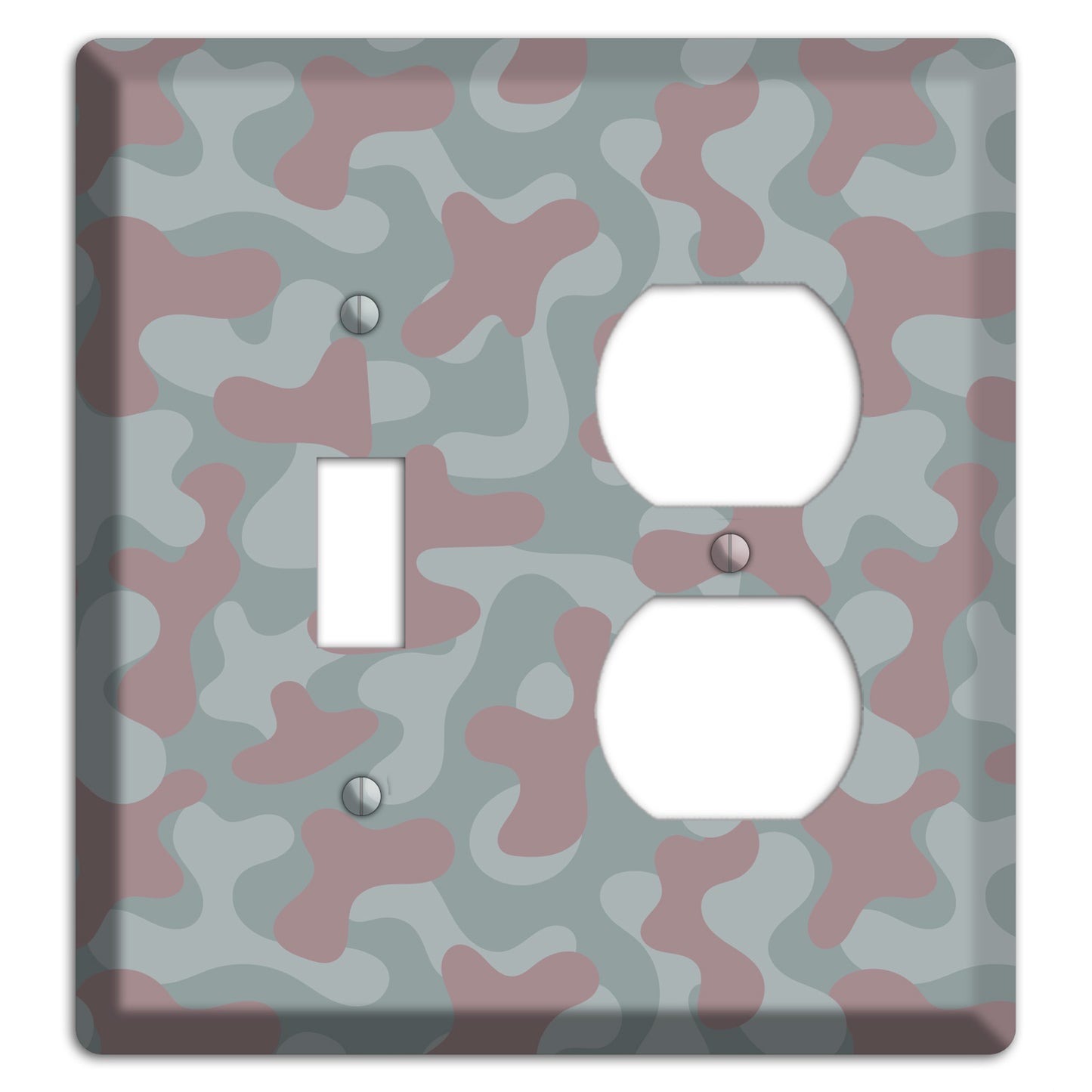 Afghanistan Blotch 1 Camo Toggle / Duplex Wallplate