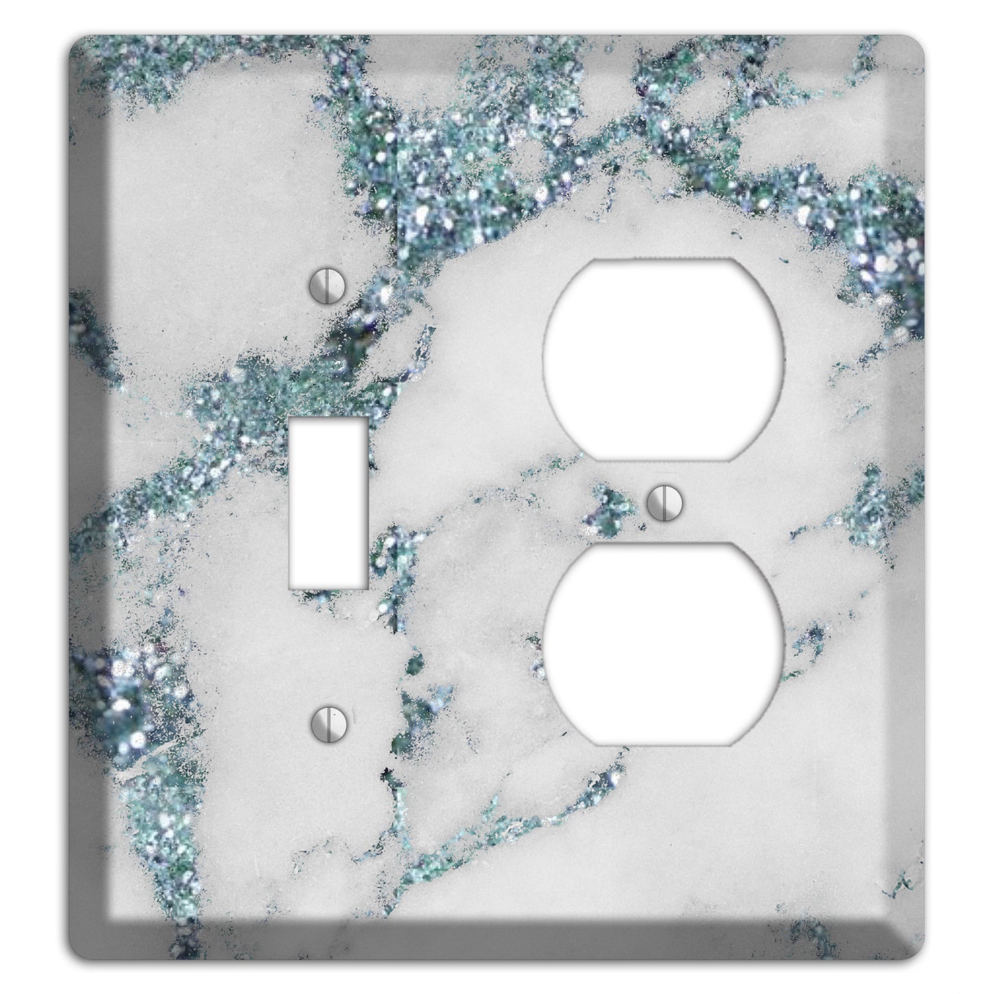 Gumbo Marble Toggle / Duplex Wallplate