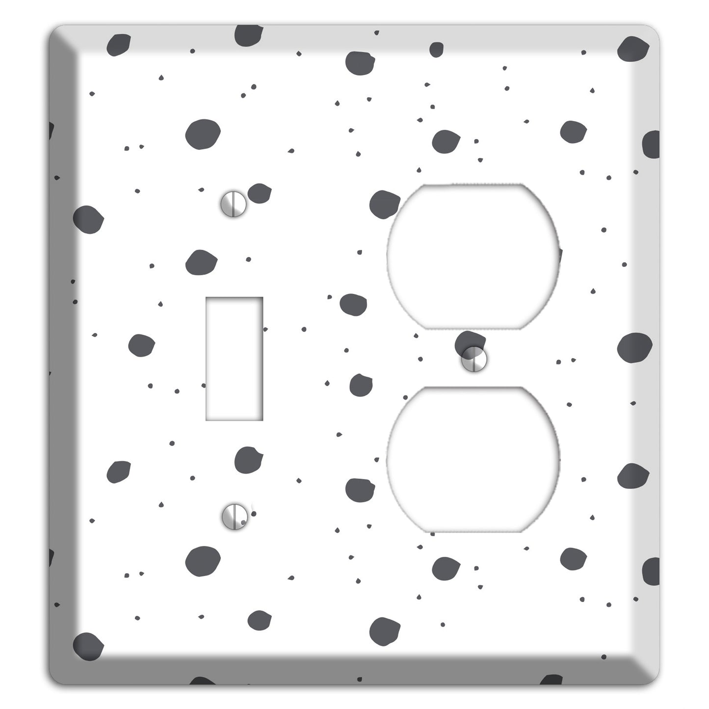 Abstract 28 Toggle / Duplex Wallplate