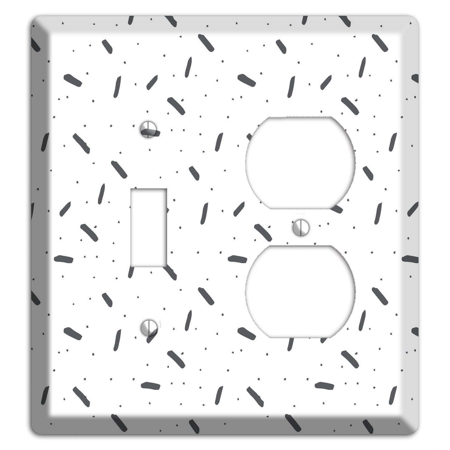 Abstract 13 Toggle / Duplex Wallplate