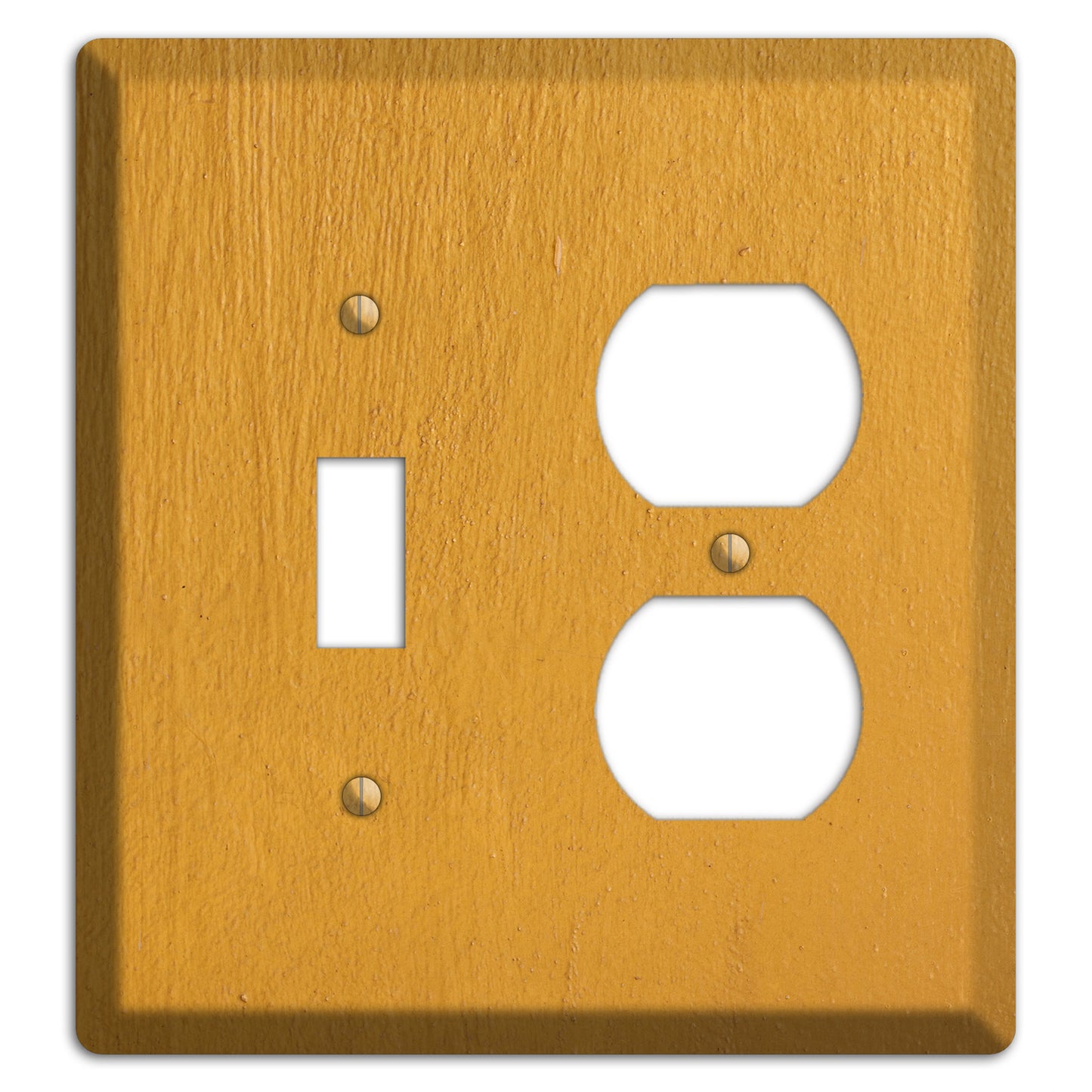 Gold Concrete Toggle / Duplex Wallplate