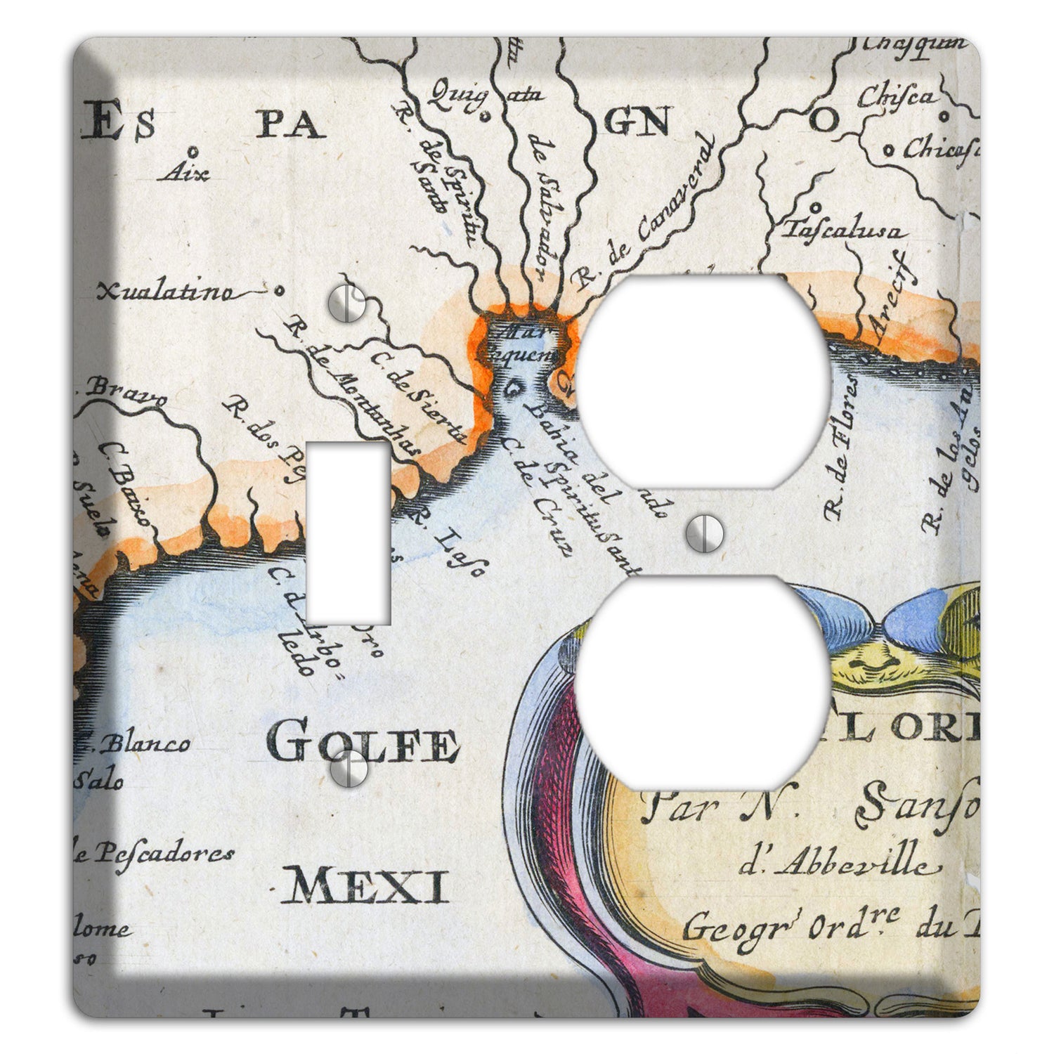 Gulf of Mexico Toggle / Duplex Wallplate