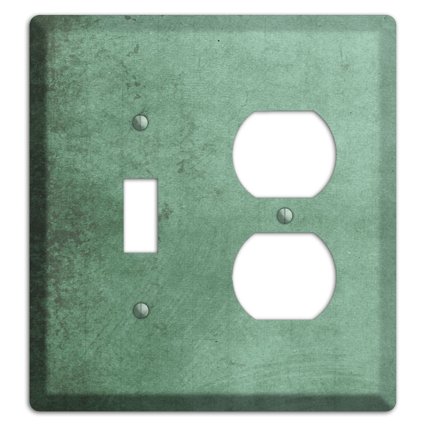 Bay Leaf Vintage Grunge Toggle / Duplex Wallplate